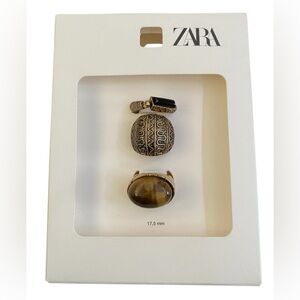 Zara women’s pack of 3 rings
